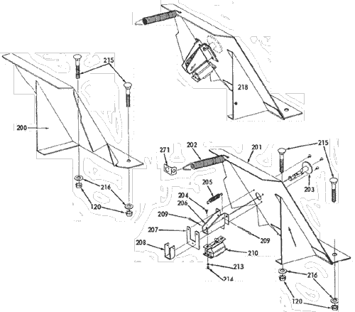 Electric switch diagram and parts list